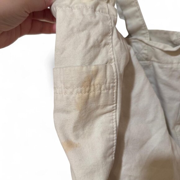 Cotton Tote Grocery Shopping Bag w/Colorful Graphic Birds Quote 13.5 x 13.5 inch - Picture 2 of 7